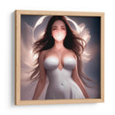 Puesta de sol y chica veraniega - Ham Hams! | Cuadro decorativo de Canvas Lab