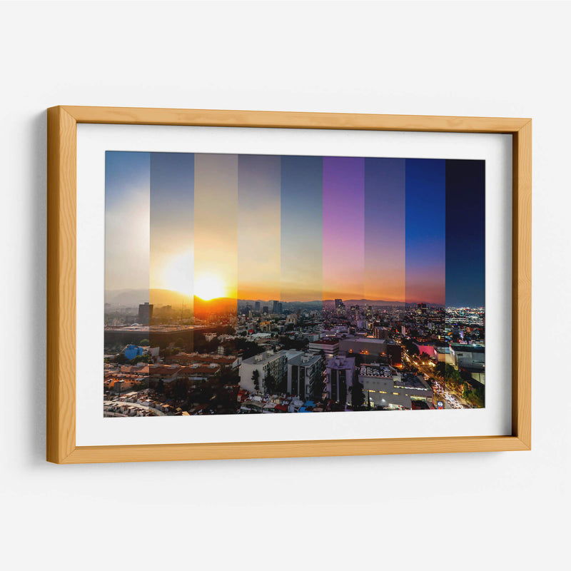 Timelapse CDMX - Ulises Páez | Cuadro decorativo de Canvas Lab