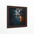 Caminando bajo la lluvia - Kimi | Cuadro decorativo de Canvas Lab