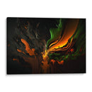 Cálido verde - Kimi | Cuadro decorativo de Canvas Lab