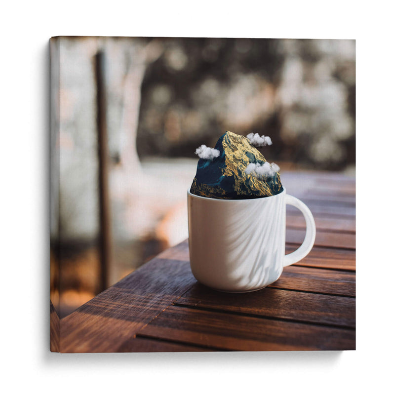 Café en la montaña - Davossm | Cuadro decorativo de Canvas Lab