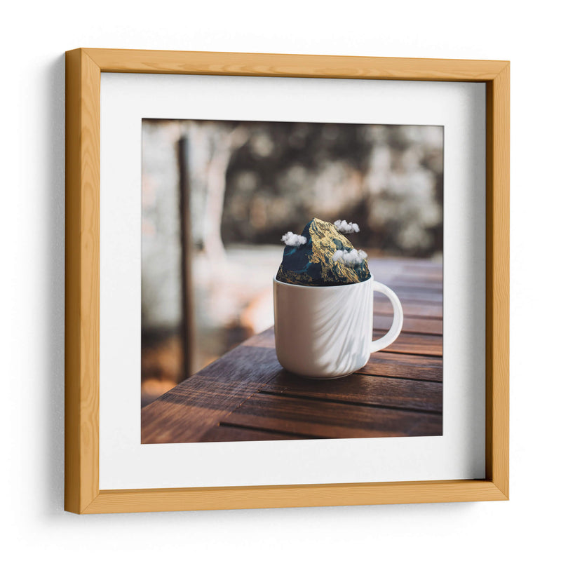 Café en la montaña - Davossm | Cuadro decorativo de Canvas Lab