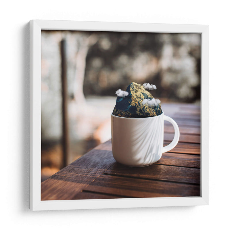 Café en la montaña - Davossm | Cuadro decorativo de Canvas Lab