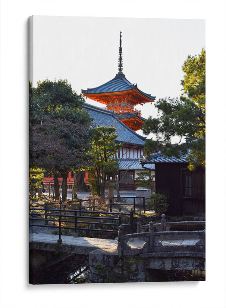 Torre Kioto, Japón - Luis Velasco | Cuadro decorativo de Canvas Lab