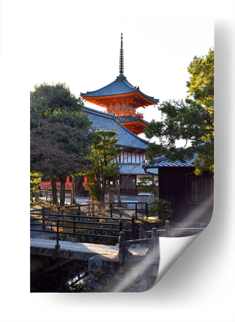 Torre Kioto, Japón - Luis Velasco | Cuadro decorativo de Canvas Lab