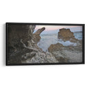 Ola rompiendo en las rocas - Salvador Gallardo | Cuadro decorativo de Canvas Lab