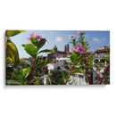 Vista florar a la Catedral de Taxco - Salvador Gallardo | Cuadro decorativo de Canvas Lab