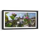 Vista florar a la Catedral de Taxco - Salvador Gallardo | Cuadro decorativo de Canvas Lab