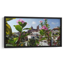 Vista florar a la Catedral de Taxco - Salvador Gallardo | Cuadro decorativo de Canvas Lab