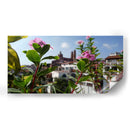 Vista florar a la Catedral de Taxco - Salvador Gallardo | Cuadro decorativo de Canvas Lab