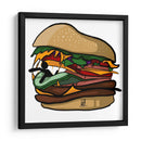 Comer o ser comido - Erz Blackwood | Cuadro decorativo de Canvas Lab