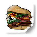 Comer o ser comido - Erz Blackwood | Cuadro decorativo de Canvas Lab