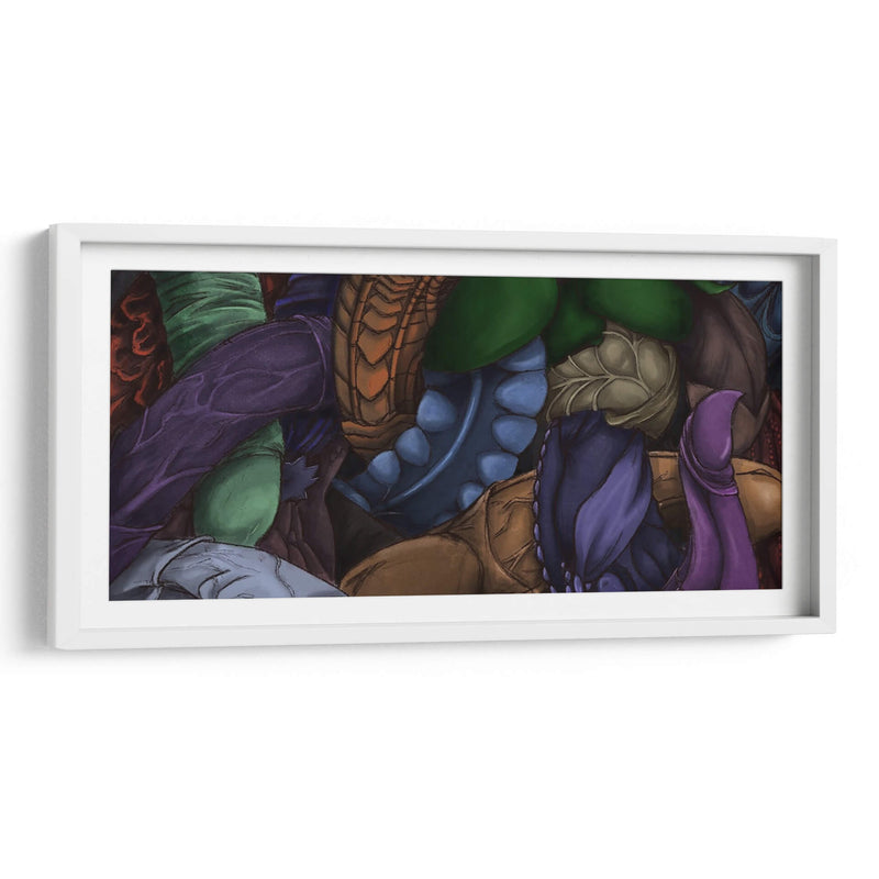 Monster Pillars - Erz Blackwood | Cuadro decorativo de Canvas Lab