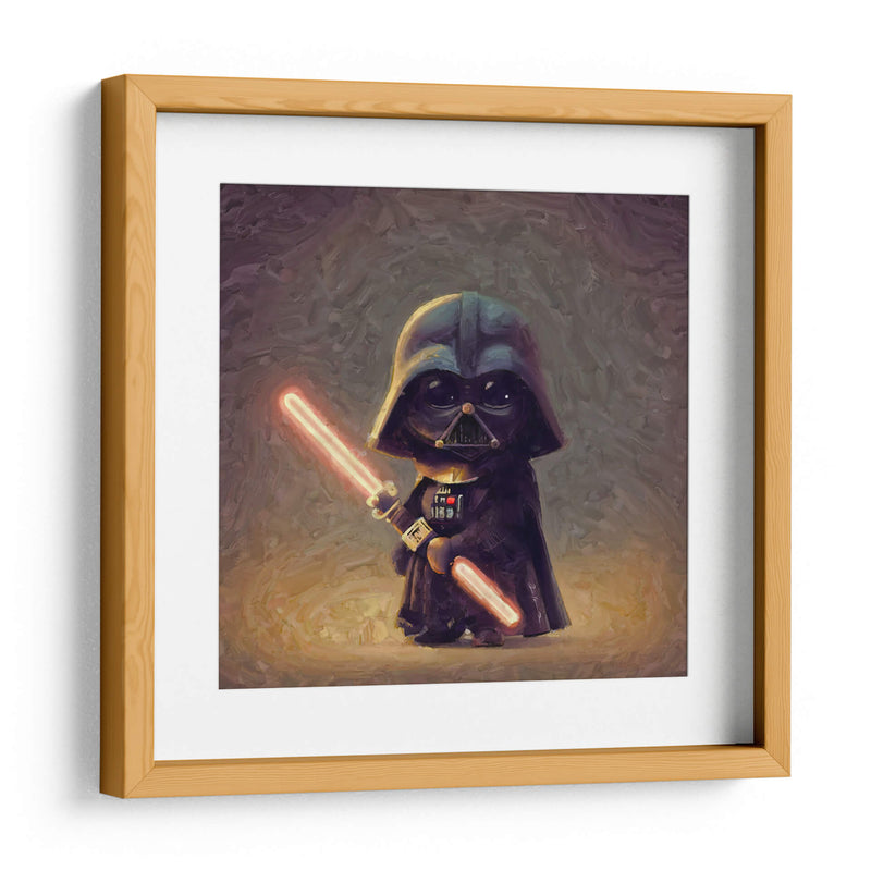 Little Vader - Raúl Bermudez | Cuadro decorativo de Canvas Lab