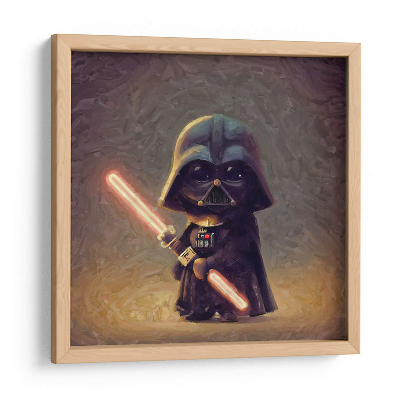 Little Vader - Raúl Bermudez | Cuadro decorativo de Canvas Lab