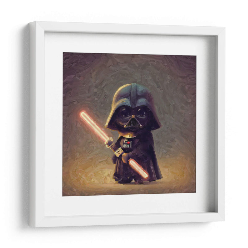Little Vader - Raúl Bermudez | Cuadro decorativo de Canvas Lab