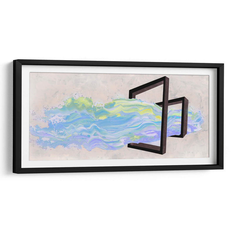 Azul y amarillo - Nayeli Cabrera | Cuadro decorativo de Canvas Lab