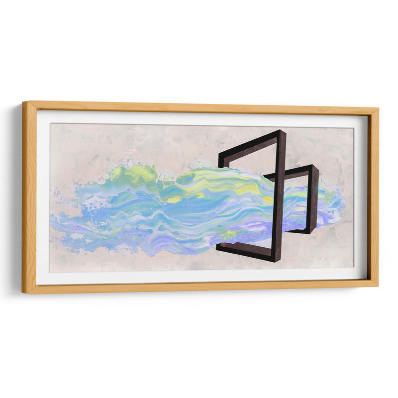 Azul y amarillo - Nayeli Cabrera | Cuadro decorativo de Canvas Lab