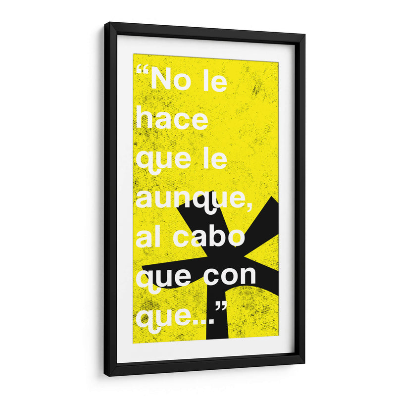 No le hace 001 - Jorge Méndez | Cuadro decorativo de Canvas Lab