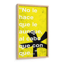 No le hace 001 - Jorge Méndez | Cuadro decorativo de Canvas Lab