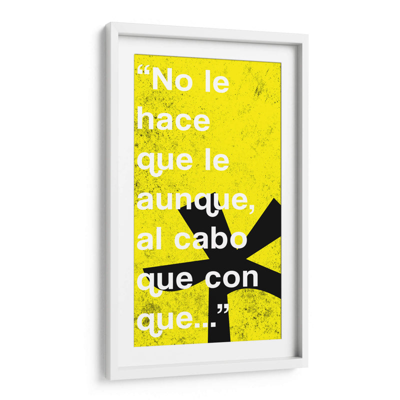 No le hace 001 - Jorge Méndez | Cuadro decorativo de Canvas Lab