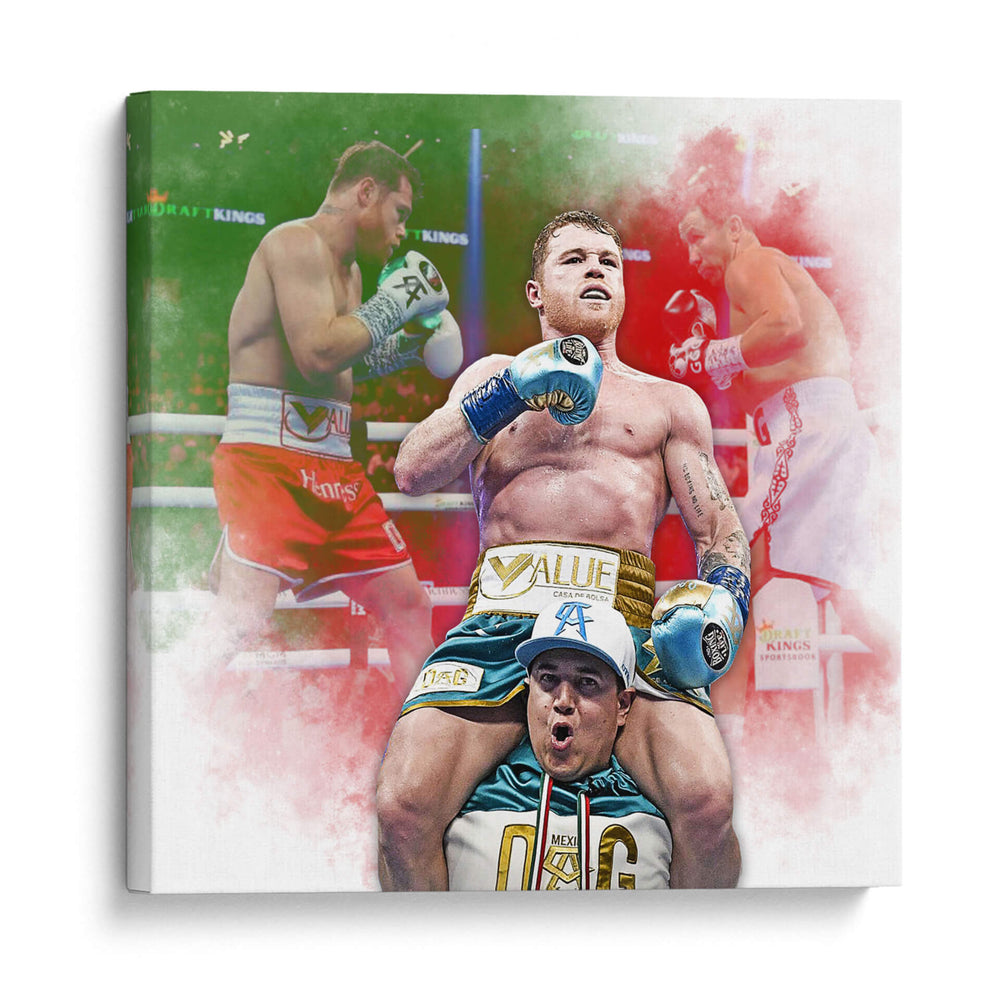 No boxing, No life - Davossm | Cuadro decorativo de Canvas Lab