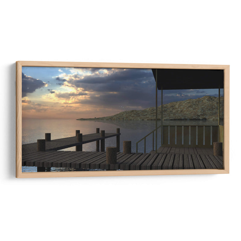 Muelle - Caperh | Cuadro decorativo de Canvas Lab