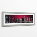 Caballo a peón blanco - Caperh | Cuadro decorativo de Canvas Lab