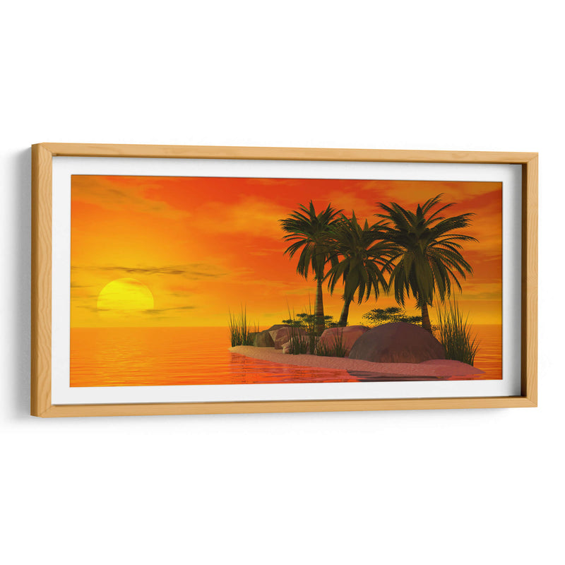 Atardecer 2 - Caperh | Cuadro decorativo de Canvas Lab