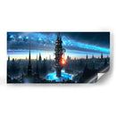 Energy Distribution Tower - AI-ART | Cuadro decorativo de Canvas Lab