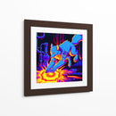 The Cyber Fox 10 - AI-ART | Cuadro decorativo de Canvas Lab