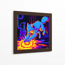 The Cyber Fox 10 - AI-ART | Cuadro decorativo de Canvas Lab