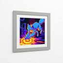 The Cyber Fox 10 - AI-ART | Cuadro decorativo de Canvas Lab