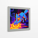 The Cyber Fox 10 - AI-ART | Cuadro decorativo de Canvas Lab