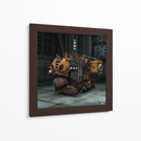 X5-Tycut Machine - AI-ART | Cuadro decorativo de Canvas Lab