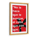 No le hace 002 - Jorge Méndez | Cuadro decorativo de Canvas Lab