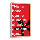 No le hace 002 - Jorge Méndez | Cuadro decorativo de Canvas Lab