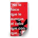 No le hace 002 - Jorge Méndez | Cuadro decorativo de Canvas Lab