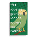 El que es perico 001 - Jorge Méndez | Cuadro decorativo de Canvas Lab