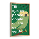 El que es perico 001 - Jorge Méndez | Cuadro decorativo de Canvas Lab