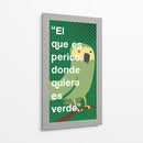 El que es perico 001 - Jorge Méndez | Cuadro decorativo de Canvas Lab