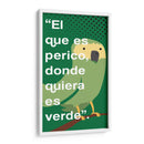 El que es perico 001 - Jorge Méndez | Cuadro decorativo de Canvas Lab