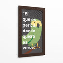 El que es perico 003 - Jorge Méndez | Cuadro decorativo de Canvas Lab