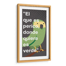 El que es perico 003 - Jorge Méndez | Cuadro decorativo de Canvas Lab