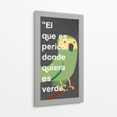 El que es perico 003 - Jorge Méndez | Cuadro decorativo de Canvas Lab