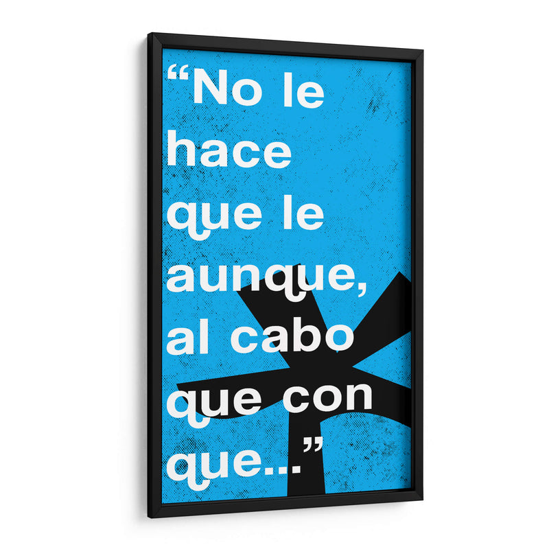 No le hace 004 - Jorge Méndez | Cuadro decorativo de Canvas Lab