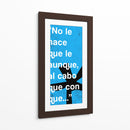 No le hace 004 - Jorge Méndez | Cuadro decorativo de Canvas Lab
