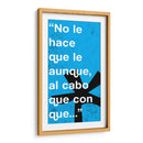 No le hace 004 - Jorge Méndez | Cuadro decorativo de Canvas Lab