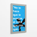 No le hace 004 - Jorge Méndez | Cuadro decorativo de Canvas Lab