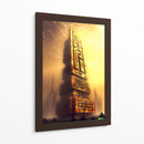 Kur's Monolith - AI-ART | Cuadro decorativo de Canvas Lab